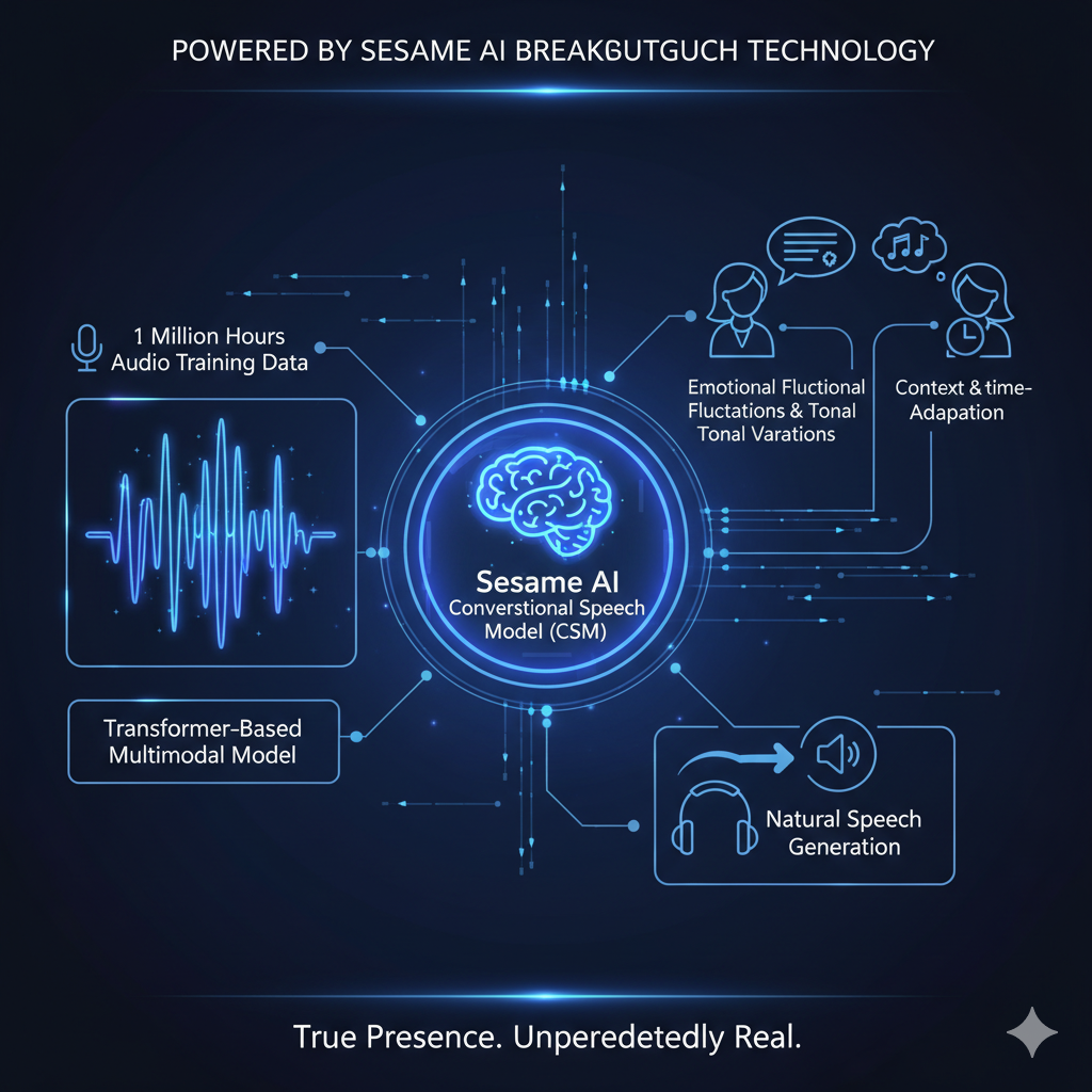 Sesame AI Conversational Speech Model Architecture